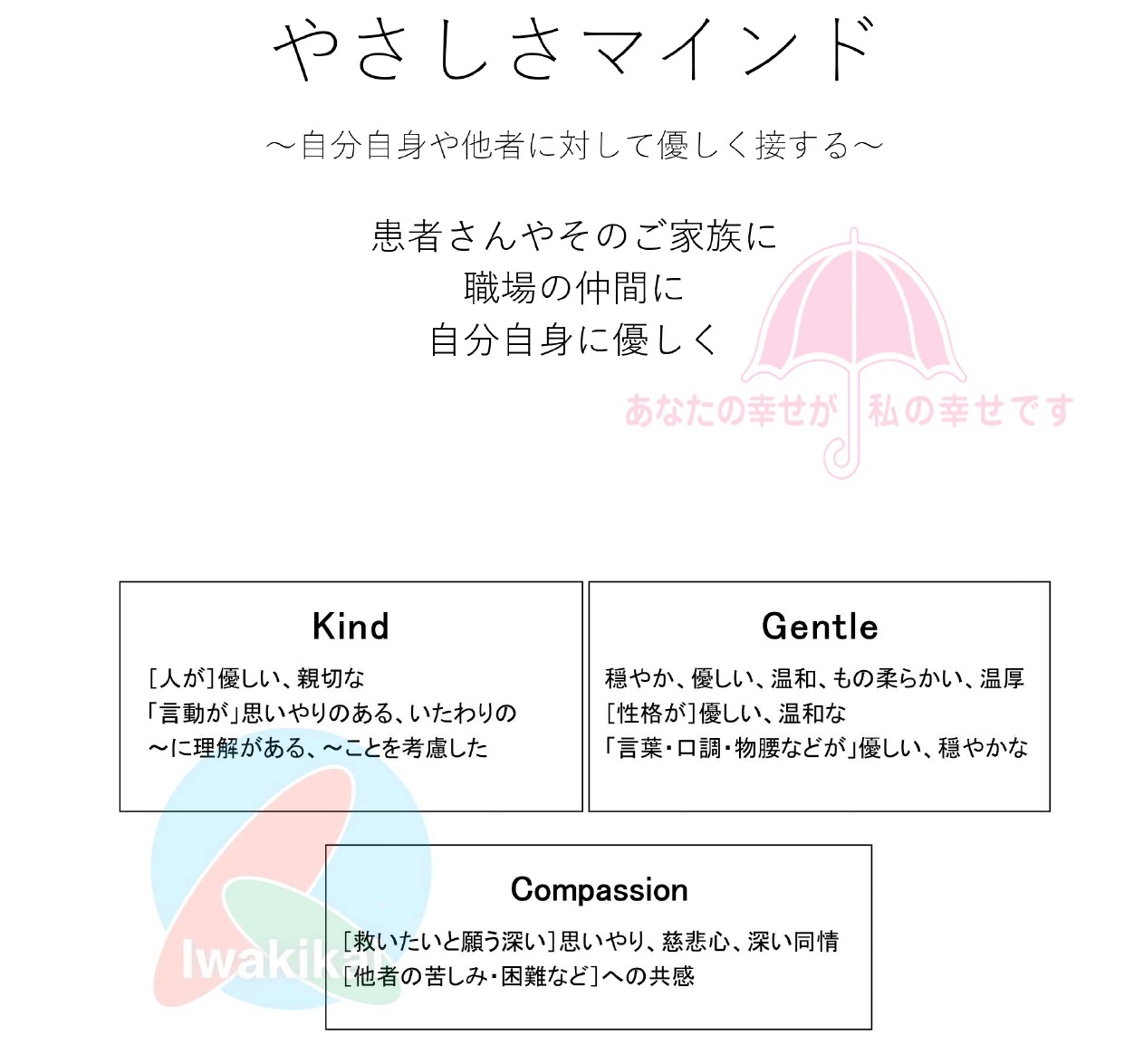 やさしさマインド