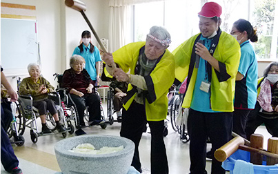 餅つき大会