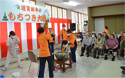 餅つき大会